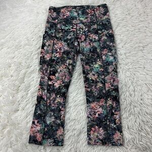 Lululemon Fast & Free Crop II *Nulux 19" Dappled Daze Multi